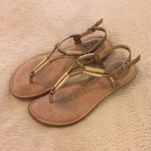 B.O.C. Golden Sandals